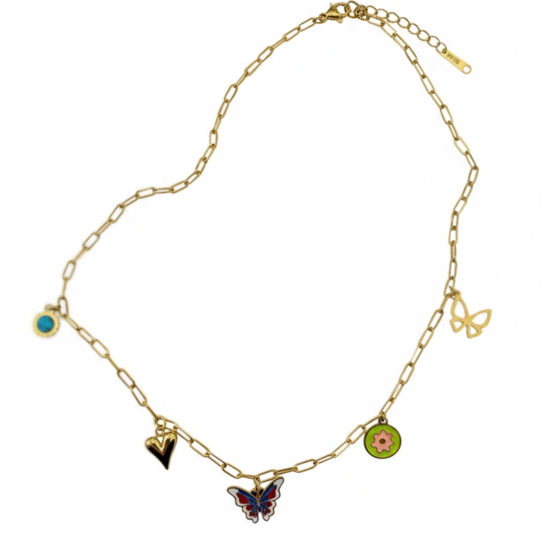 Butterfly Charm Necklace