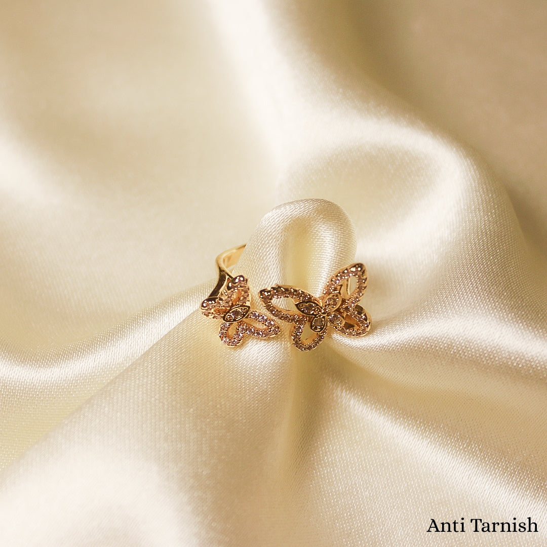 Butterfly AD Adjustable Ring