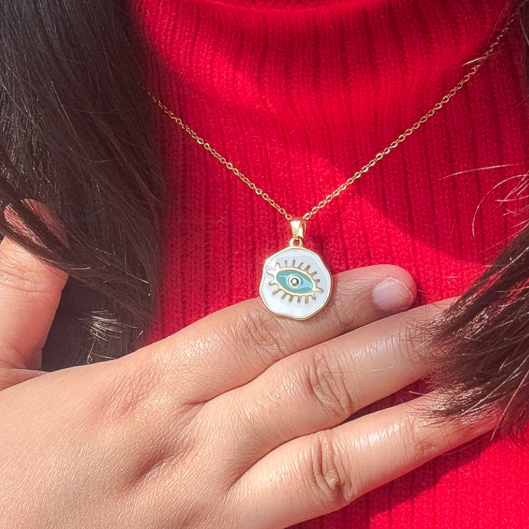 Evil eye necklace