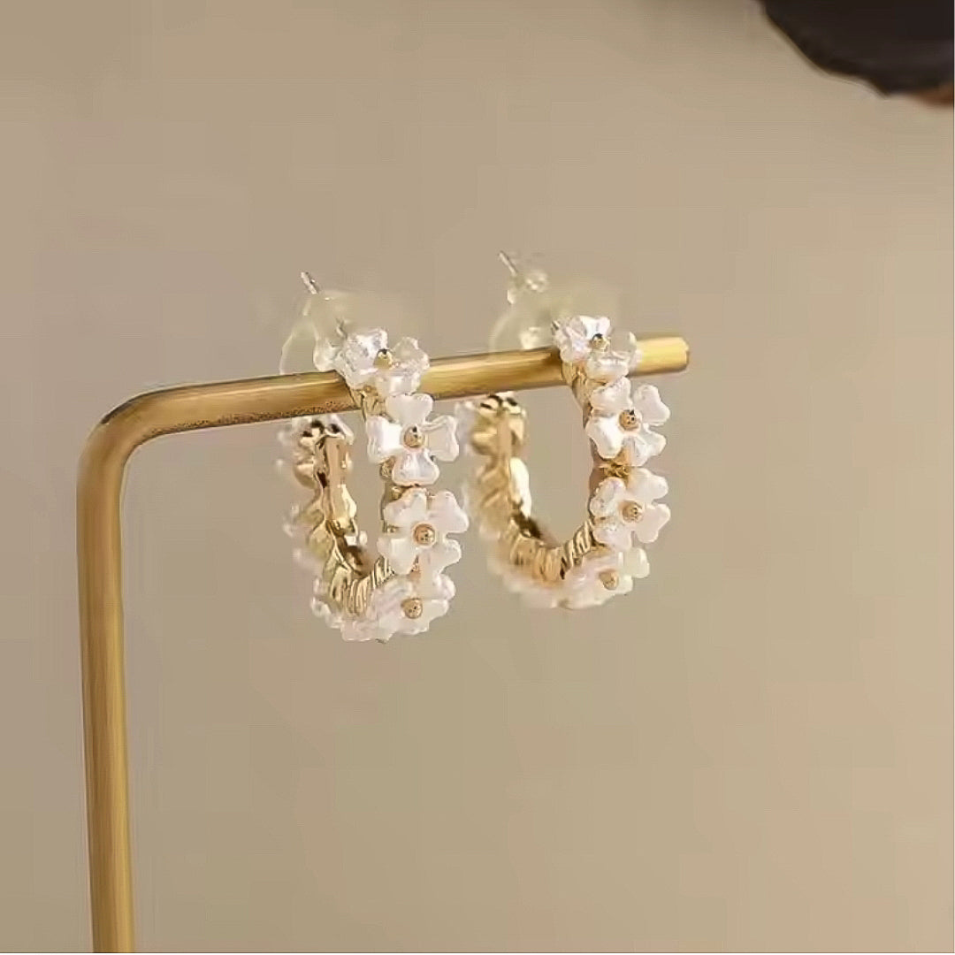 Flower Hoops