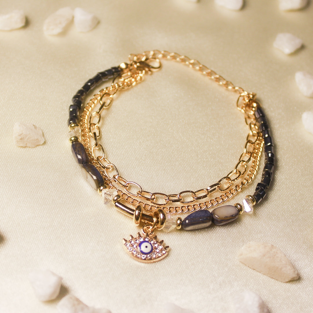 Evil Eye Crystal Bracelet