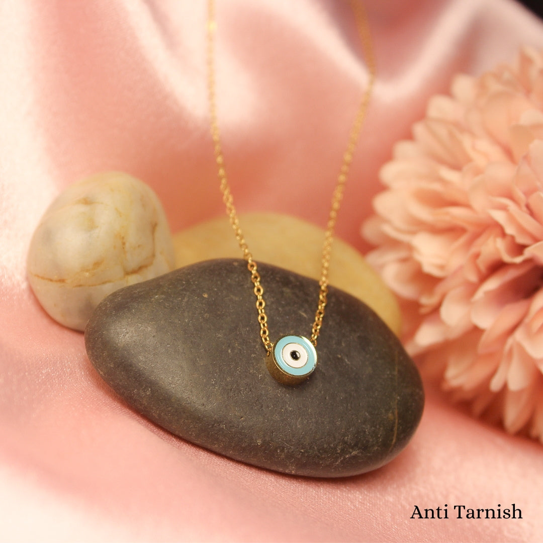 Light blue evil eye