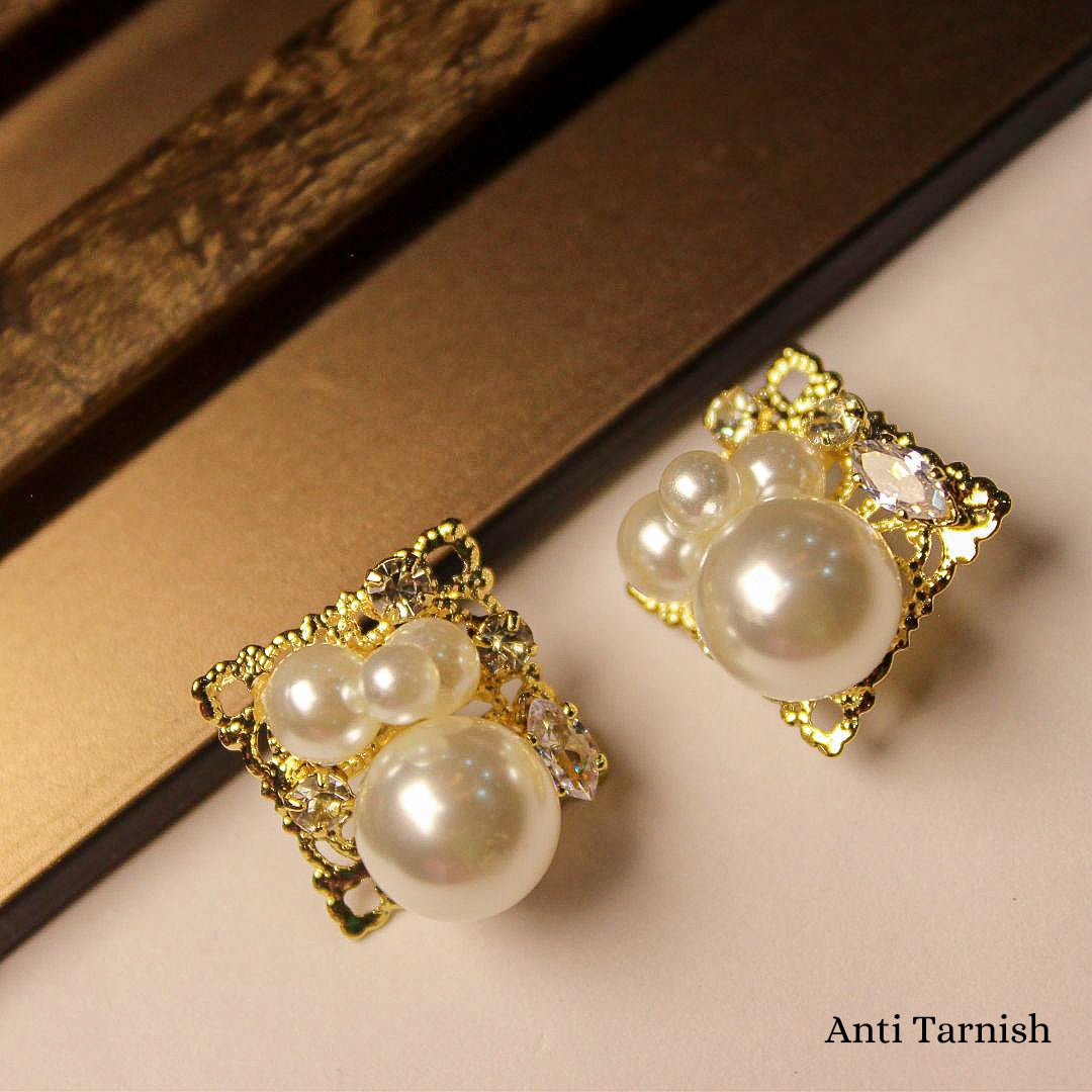 Square Chic Studs