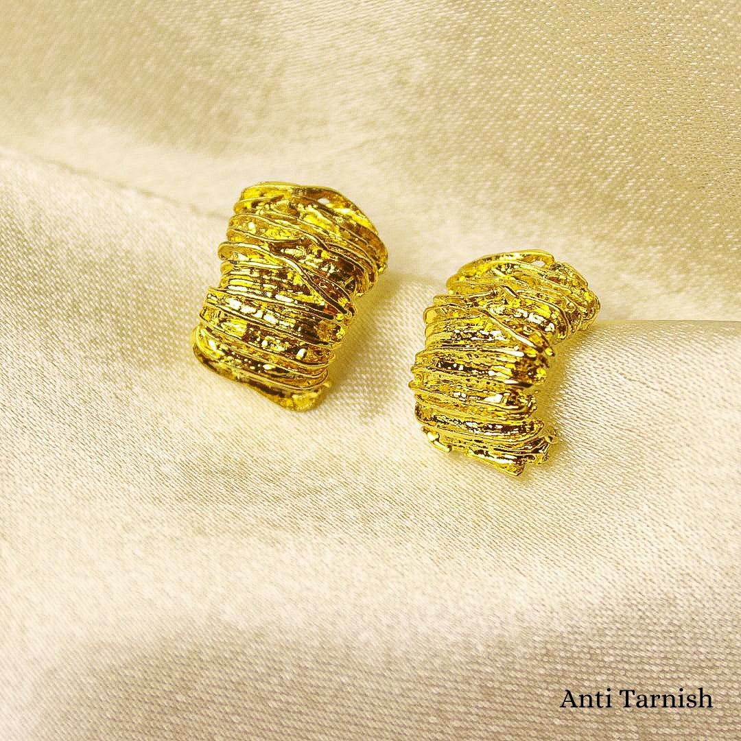 Golden Sparkle Studs