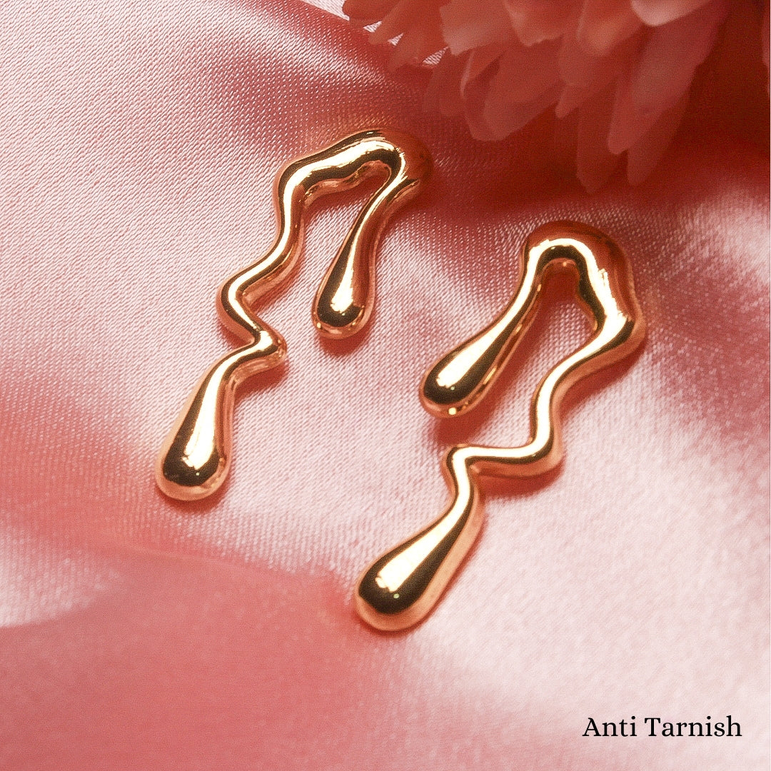 Melt Golden Earrings