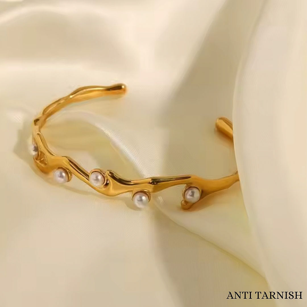 Beaded Golden Bracelet