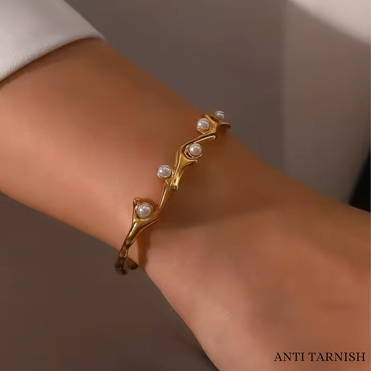Beaded Golden Bracelet