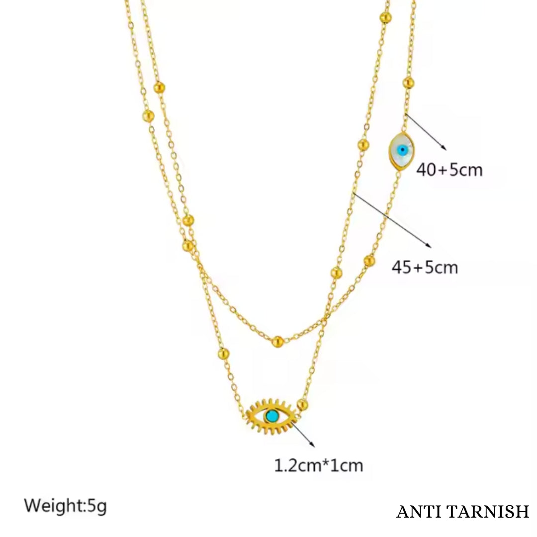Double layer evil eye