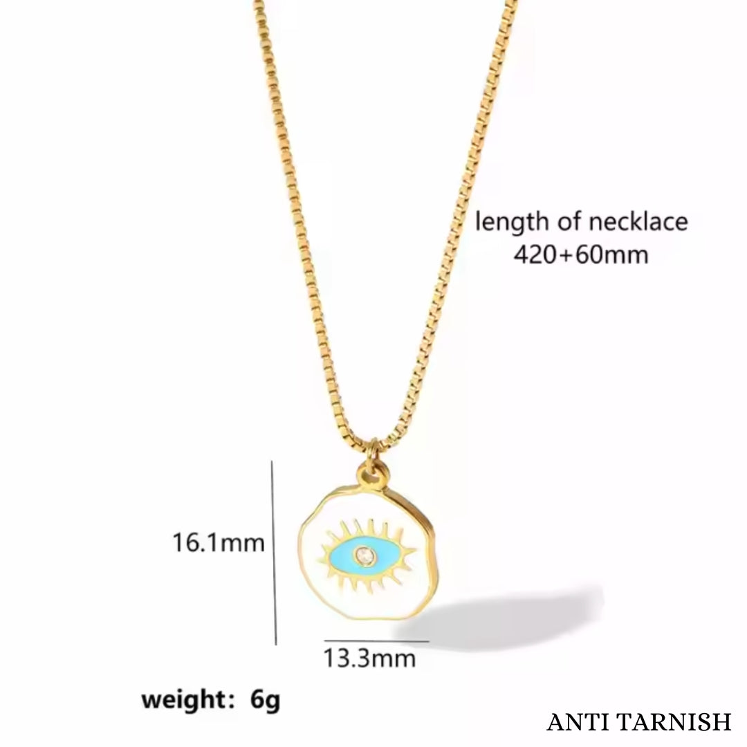 Evil eye necklace