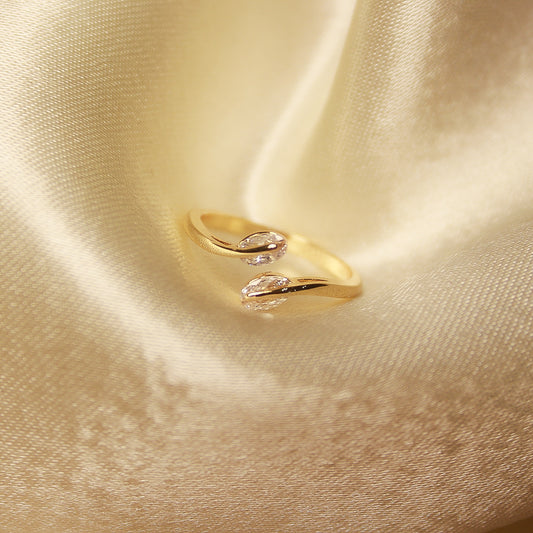 Leaf adjustable Ring