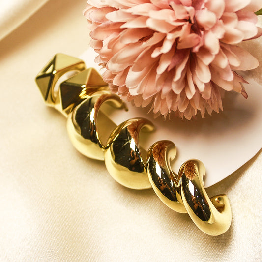 Set of 3 Golden Earrings