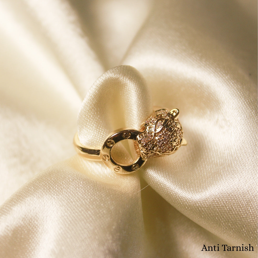 Wild Elegance Jaguar Ring