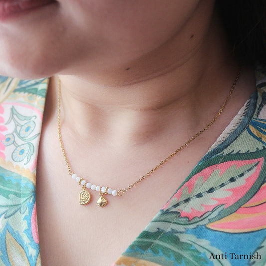 Beach Perfect White Necklace