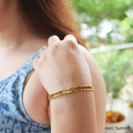 B Golden Bracelet