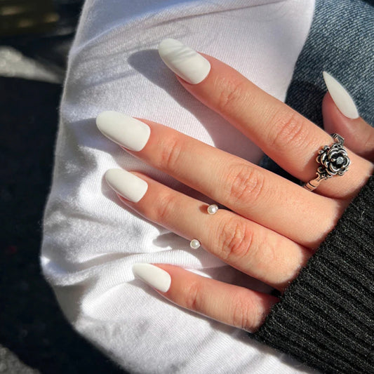 White Oval