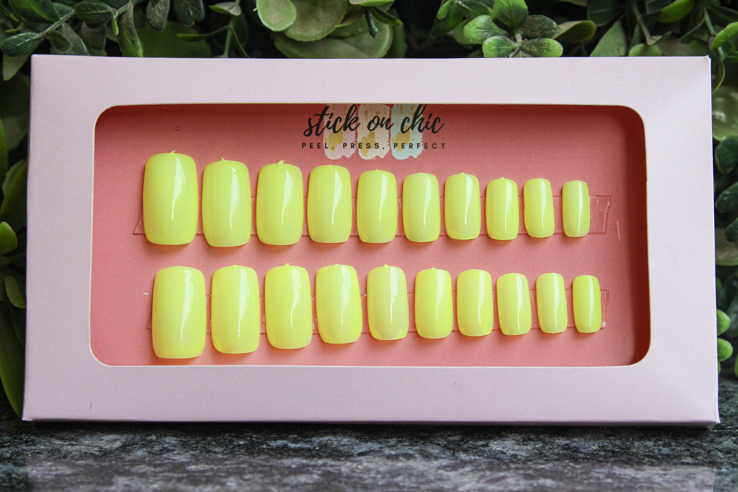 Neon Green Nails
