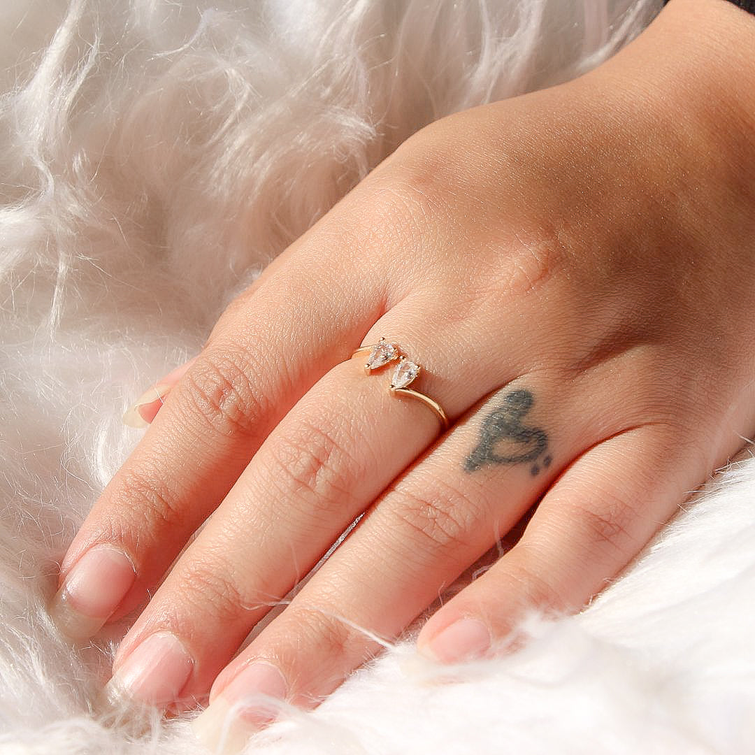 Evergreen Charm Adjustable Ring