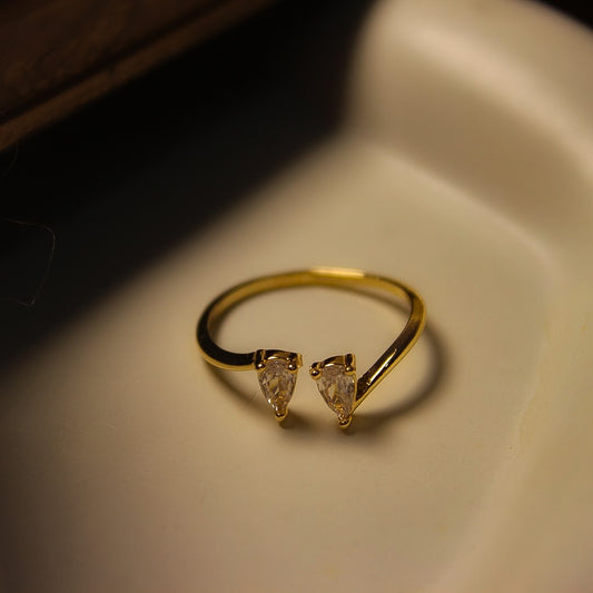 Evergreen Charm Adjustable Ring