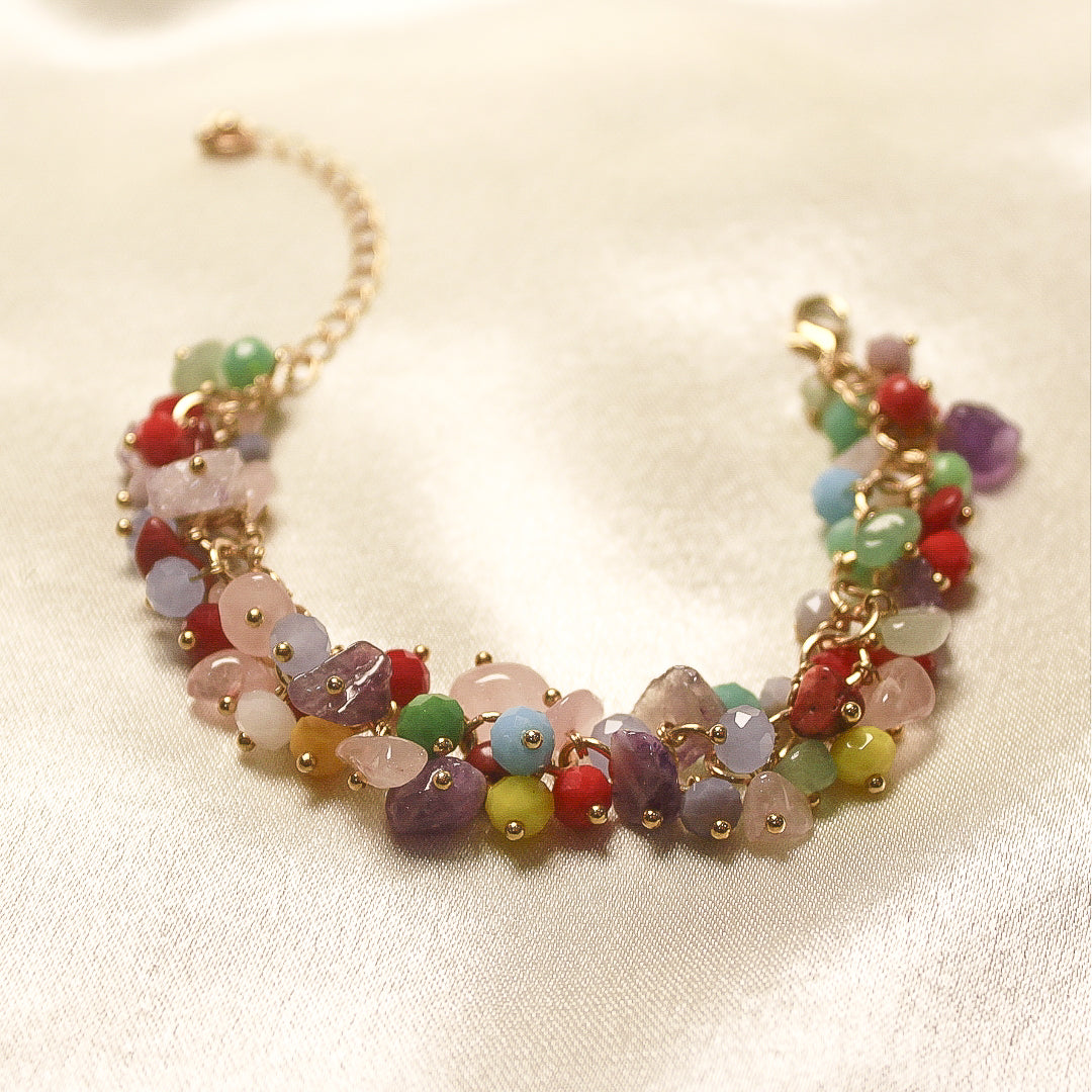 Multi Colour Crystal Bracelet