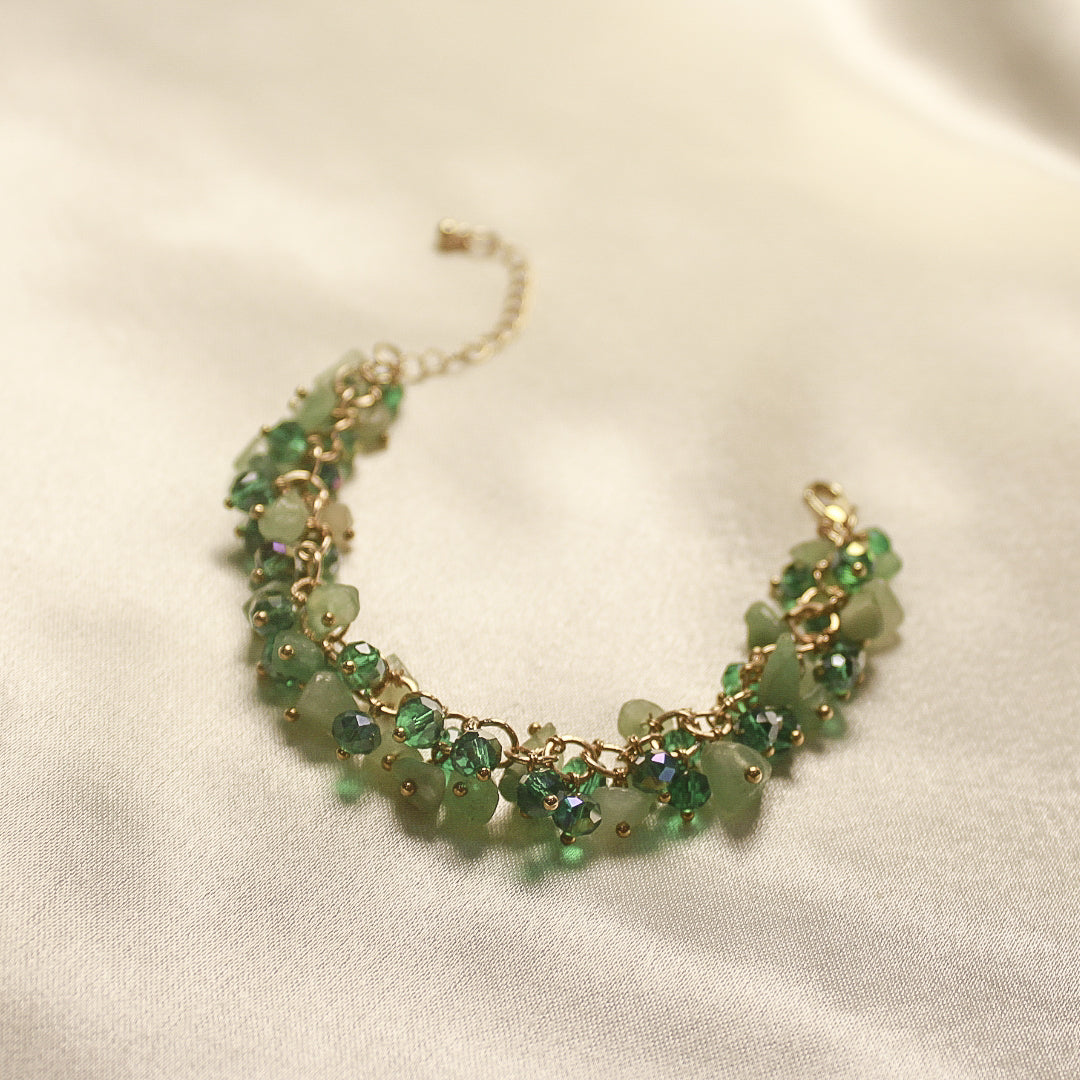 Mint Green Crystal Bracelet