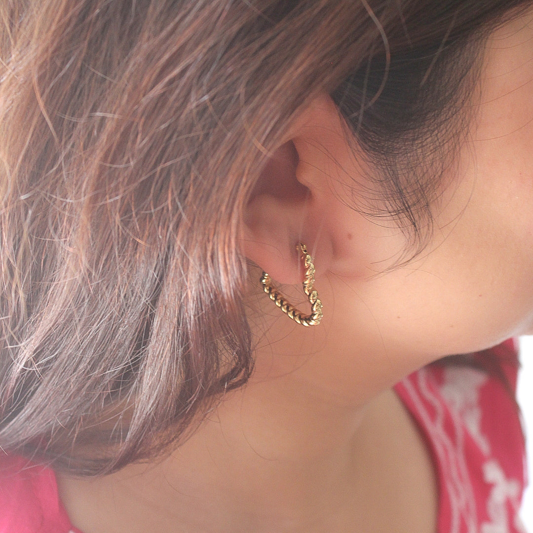 Spring Heart Earrings