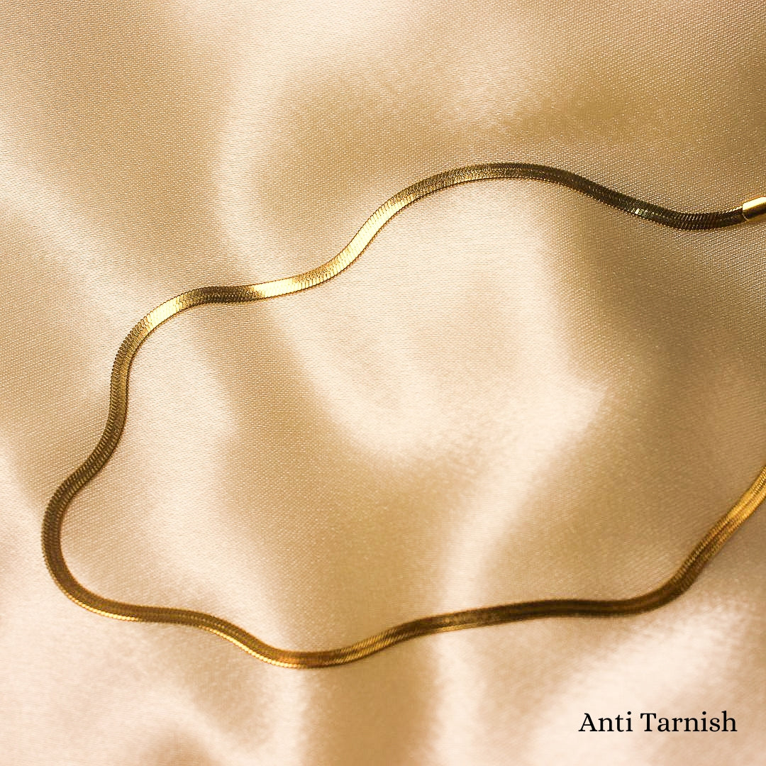 Gold Plain chain