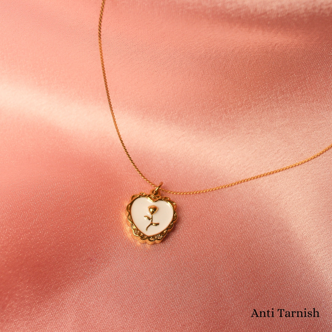 Heart with Rose