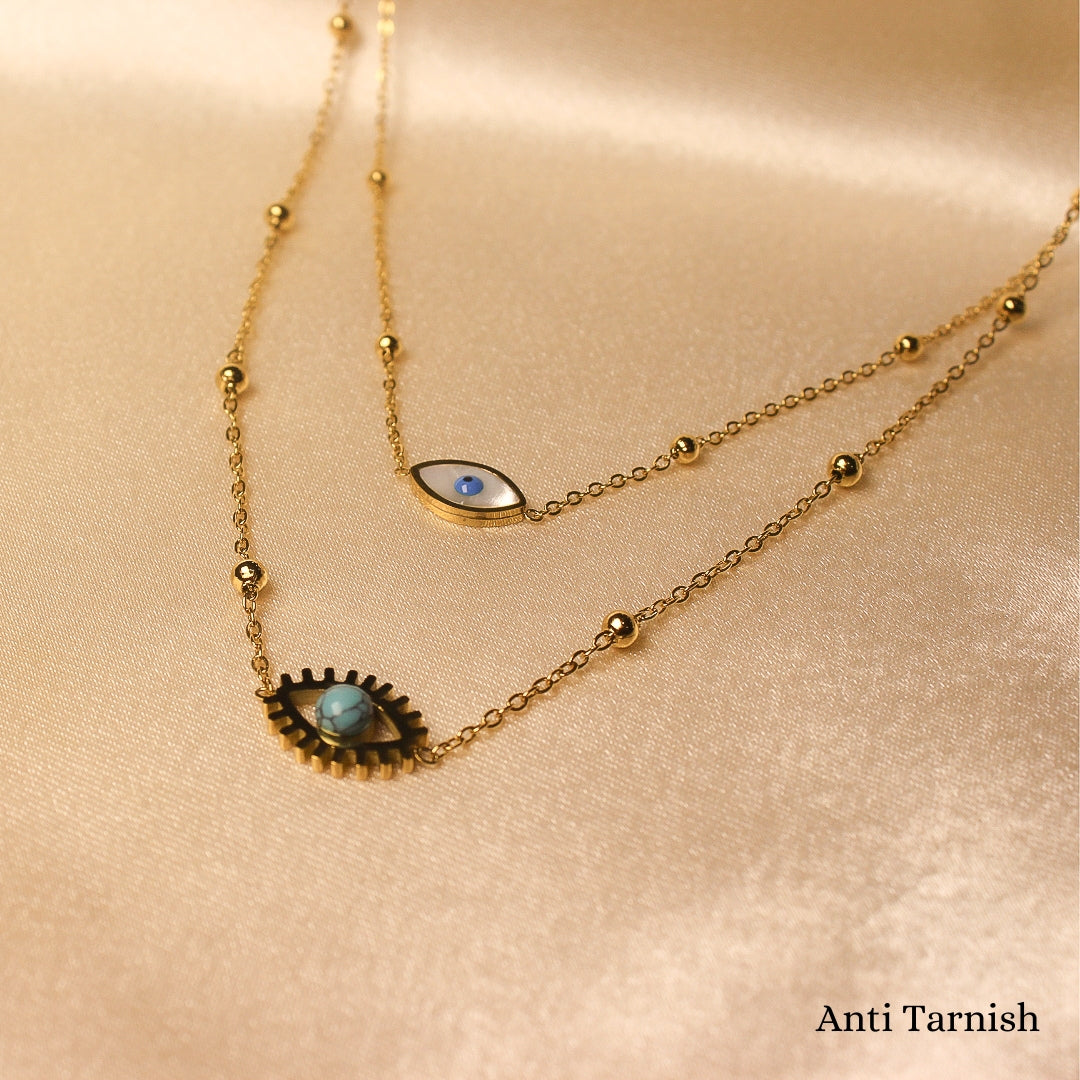 Double layer evil eye